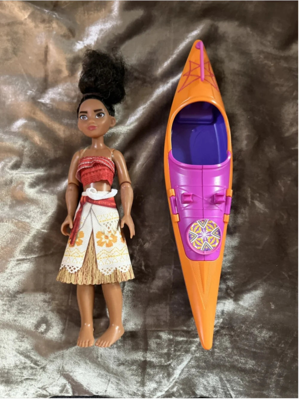 Disney Princess Barbie Dolls Mixed Lot Of 4 Previously Played With &CANOE